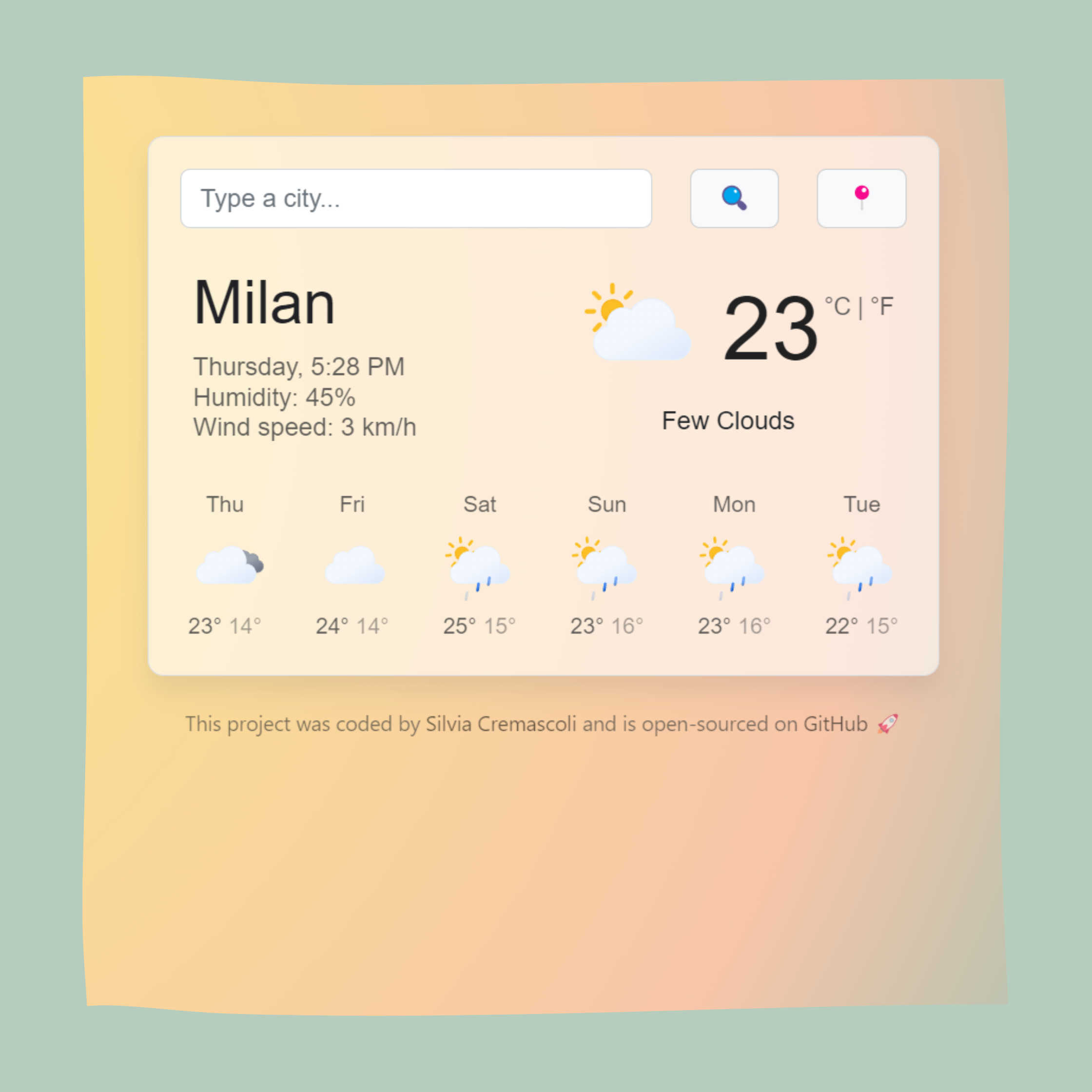 Preview of the weather project